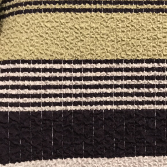 Striped stretchy turtleneck dress Sz XSP - Picture 4 of 4